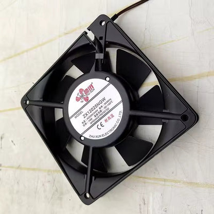 1PCS ZHUXUN ZX12025NGW 220V 14W 12025 12CM High Temperature Cooling Fan