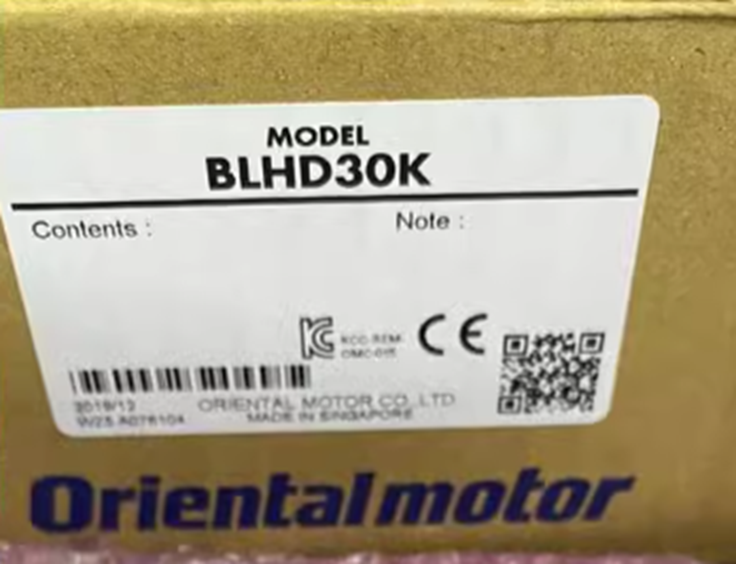BLHD30K Motor - ORIENTAL DRIVE
