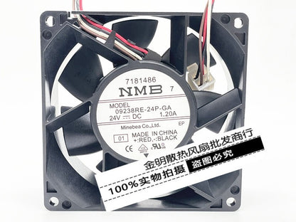 NMB 9038 9CM 09238RE-24P-GA 24V 1.20A 4-wire Inverter Cooling Fan