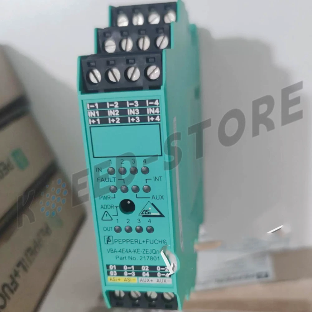 1PCS Pepperl+Fuchs P+F VBA-4E4A-KE-ZEJQ/E2L Safety Barrier
