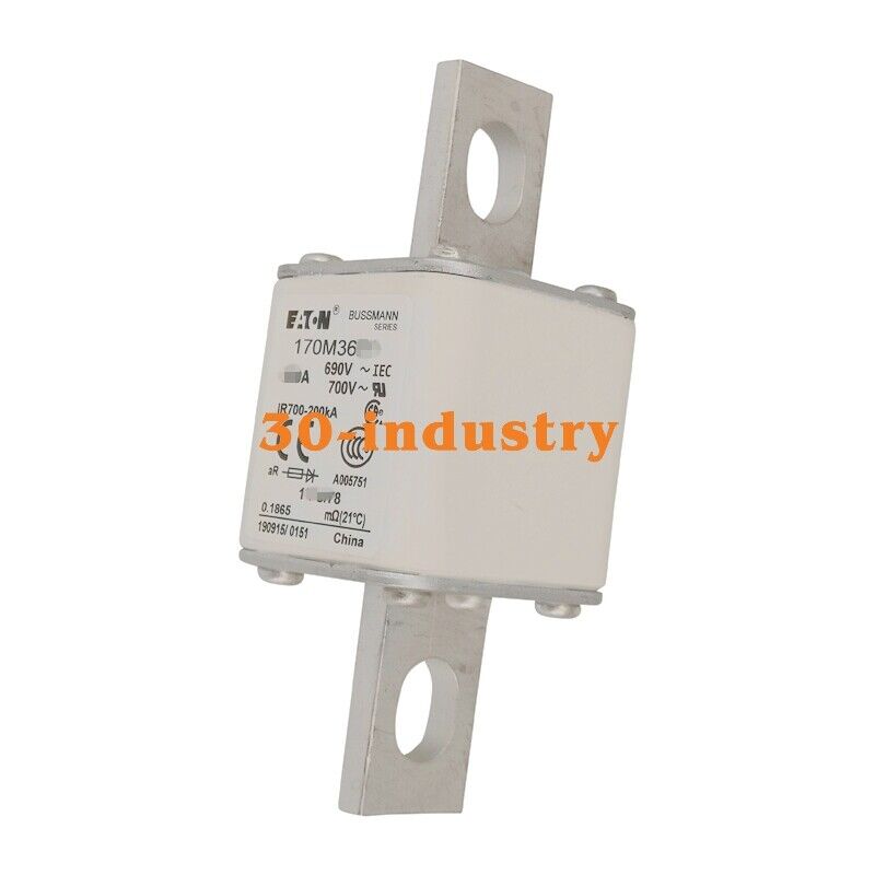 BUSSMANN 170M3614 Fuse 690V 160A - 1PC New Replacement - BUSSMANN