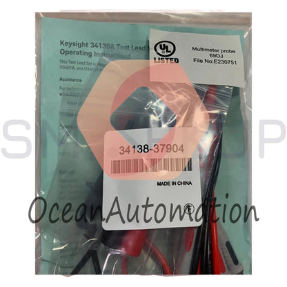 AGILENT 34138-37904 Test Lead Set Digital Multimeter Probe