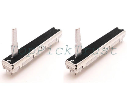 2pcs for Mixer APC20 APC40 MK1 60mm Slide Potentiometer Fader B10K