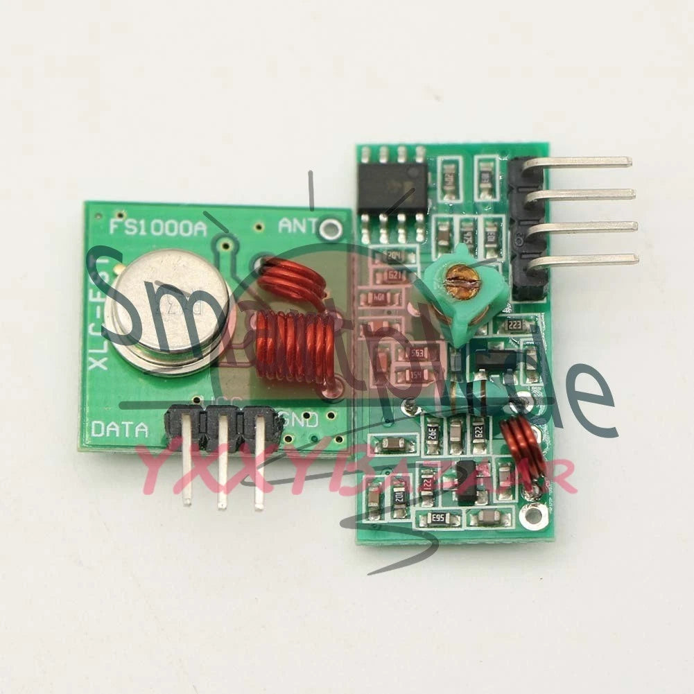 1pcs 433 Mhz DC 5V RF Transmitter & Receiver Module for Arduino Raspberry