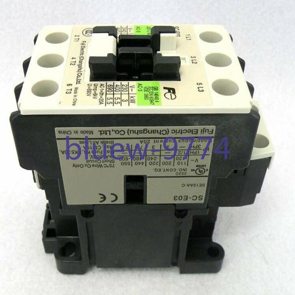 FUJI SC-E03 220VAC Contactors - FUJI
