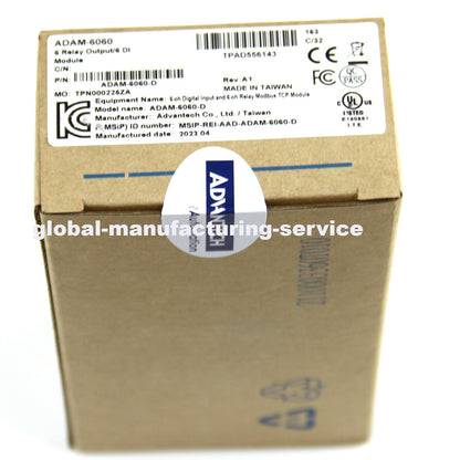 ADVANTECH ADAM6060 Input & Relay DAQ Ethernet Module - ADVANTECH