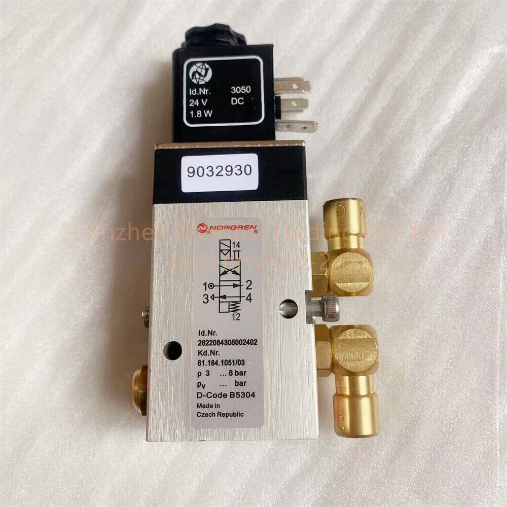 Solenoid Valve CD102 SM102 Part for Heidelberg Printing Machine - HEIDELBERGER KOMPAGNIE AG
