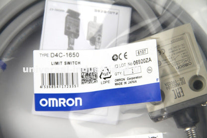 OMRON D4C-1650 Limit Switch | 400V | 2000Hz | 250W | High Precision Switch | OMRON D4C-1650 Limit Switch - OMRON
