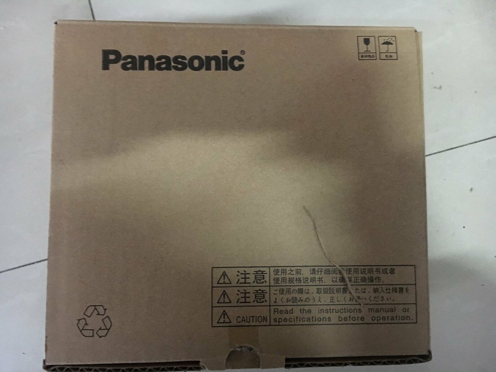 new 1PCS  For Panasonic AC Servo Driver MDDHT5540BA1 One year