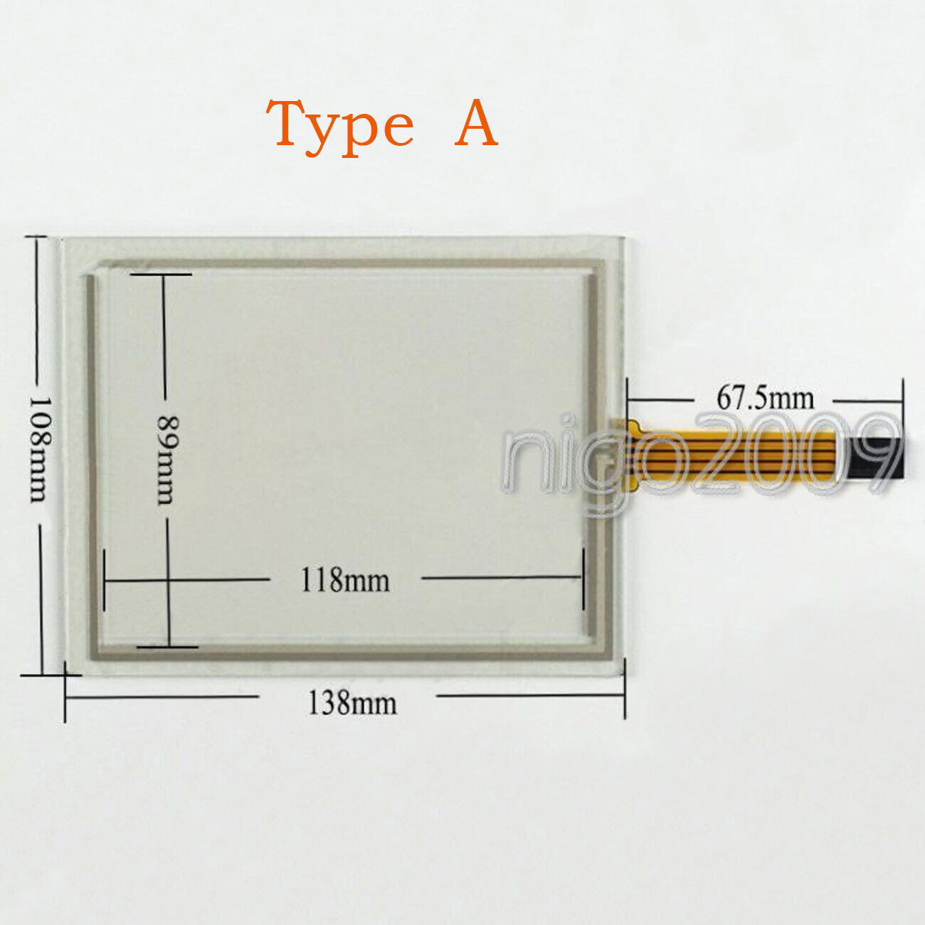 B&R 4PP420.0571-K23 Touch Screen Glass Panel - B&R