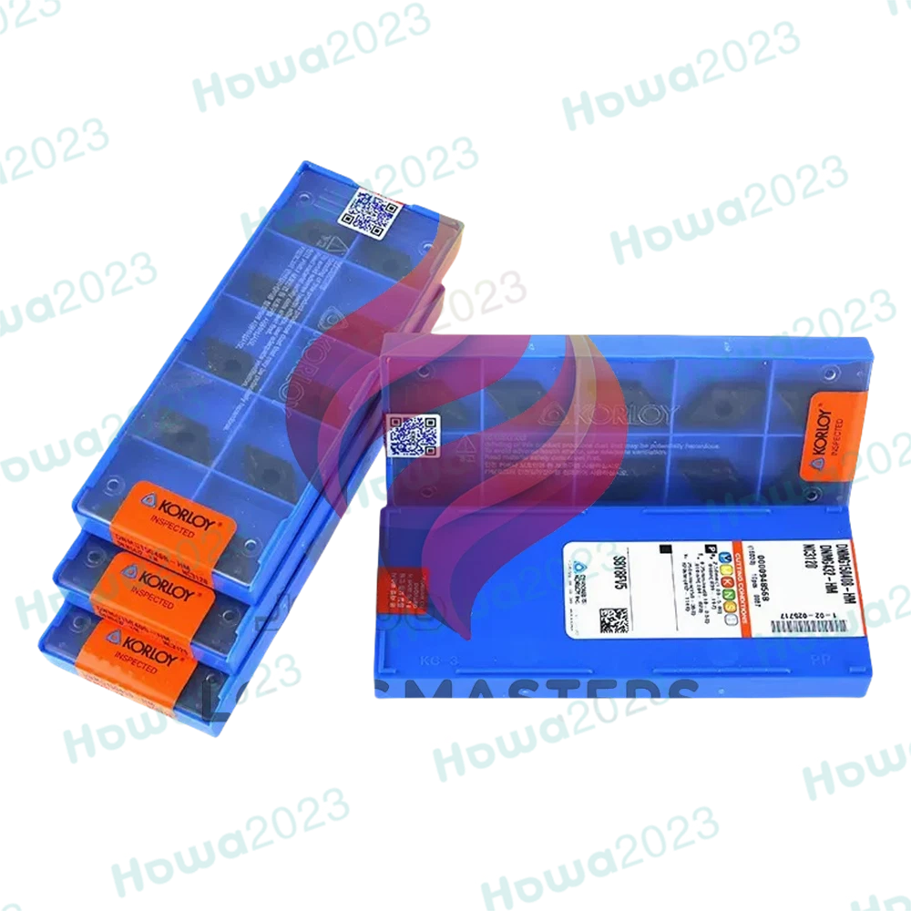 10Pcs/BOX DNMG150408-HM NC3120 DNMG432-HM KORLOY Turning Blade Carbide Inserts