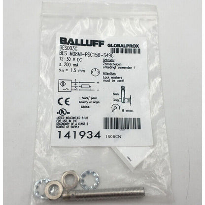 1PC BALLUFF BES M08MI-PSC15B-S49G Proximity Sensor Spot Stock - BALLUFF