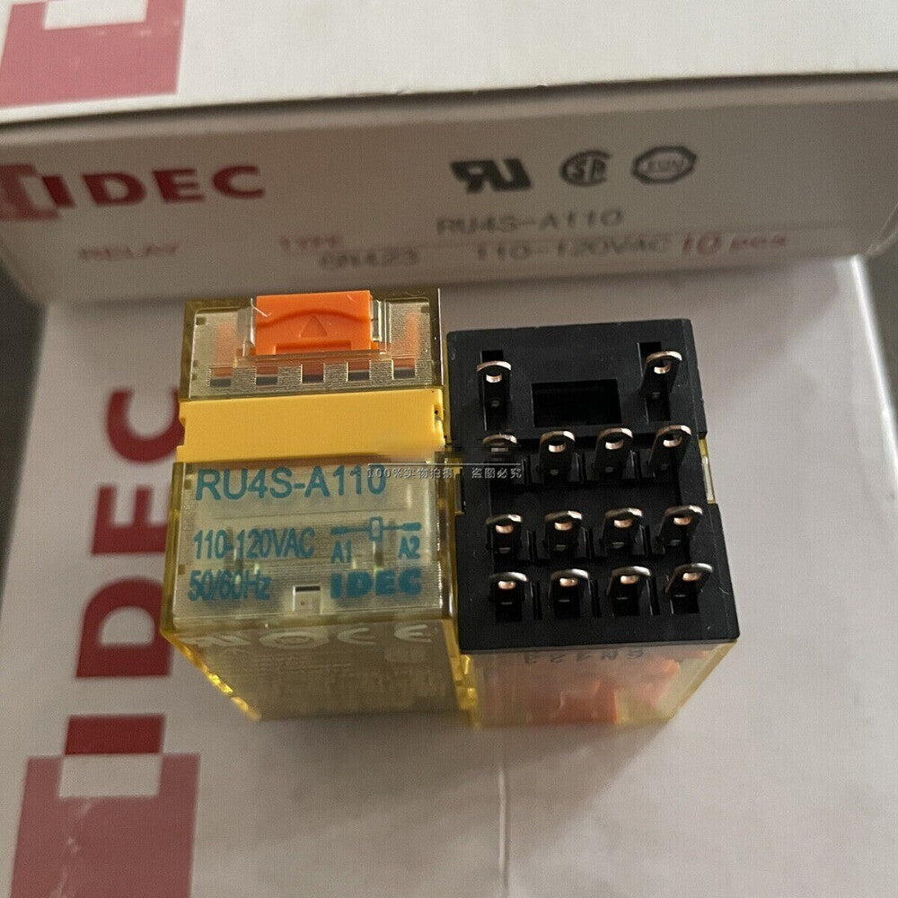 10Pcs/box IDEC relay RU4S-A110 4O4C 14 Pins 6A AC110V