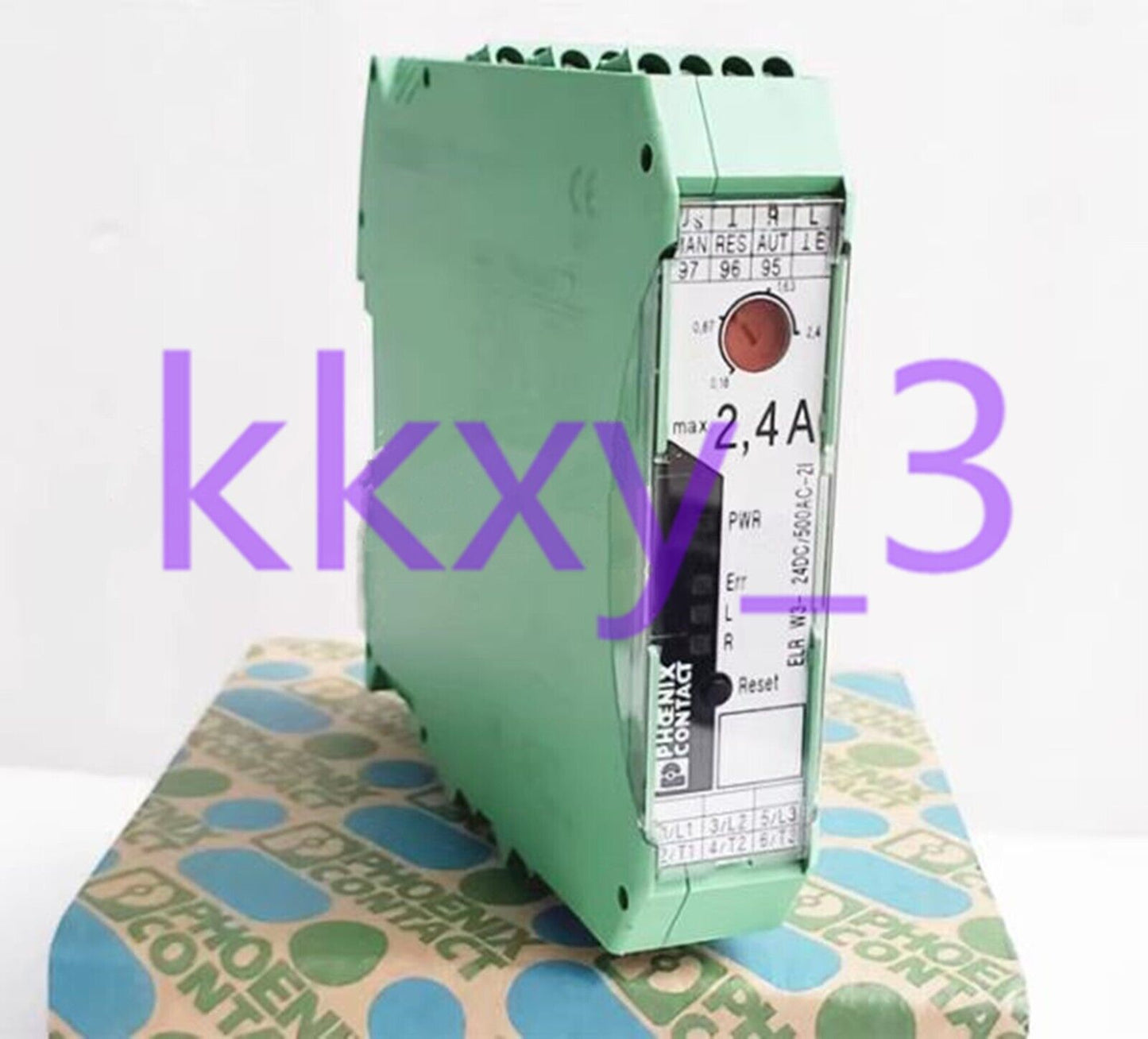 new 1 pcs Phoenix Contact ELR W3- 24DC/500AC- 2I Hybrid Motor Starter 2297031 - PHOENIX CONTACT