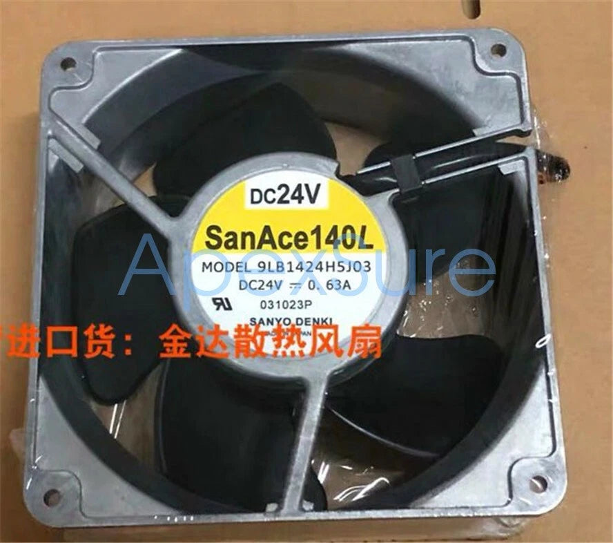 1pcs Sanyo 9LB1424S502 DC24V 1.38A 14050 14CM high air volume fan