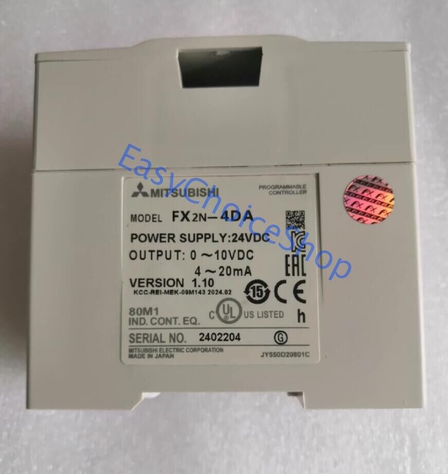 new 1PCS Fast In Box FX2N4DA Mitsubishi FX2N-4DA - MITSUBISHI