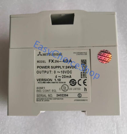 new 1PCS Fast In Box FX2N4DA Mitsubishi FX2N-4DA - MITSUBISHI