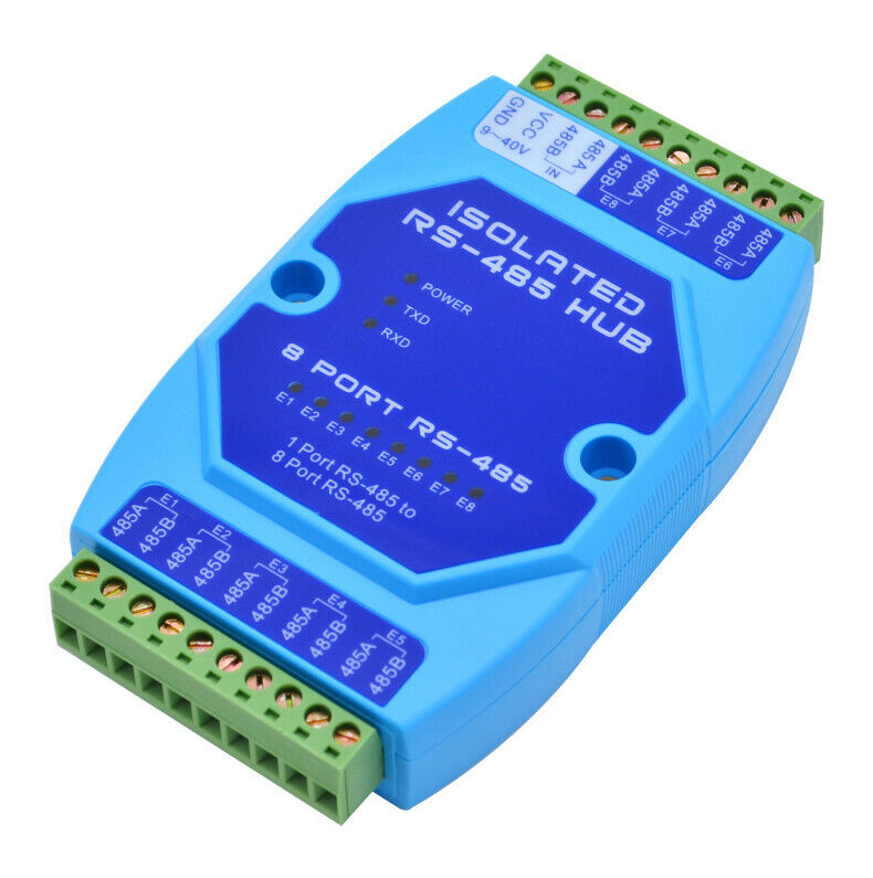 new 8-channel rs485 splitter 485 sharer Industrial grade optically isolated repeater - KOEED