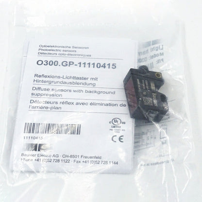 new For BAUMER O300.GP-11110415 30-200mm 10-30V DC Photoelectric Switch Sensor - BAUMER
