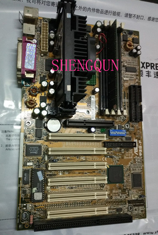 used 1 pcs ASUS P3B-F Mainboard