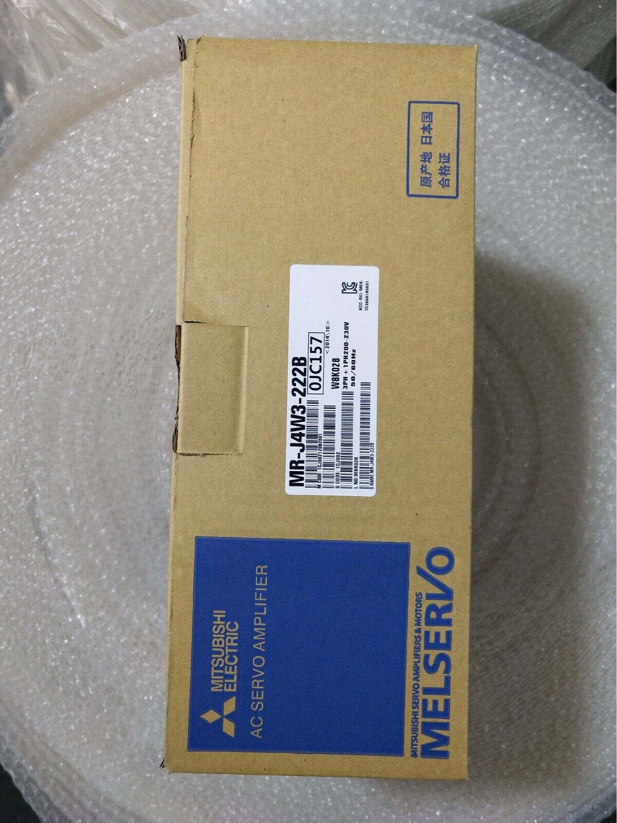 new Mitsubishi MRJ4W3222B Servo drive one year - MITSUBISHI