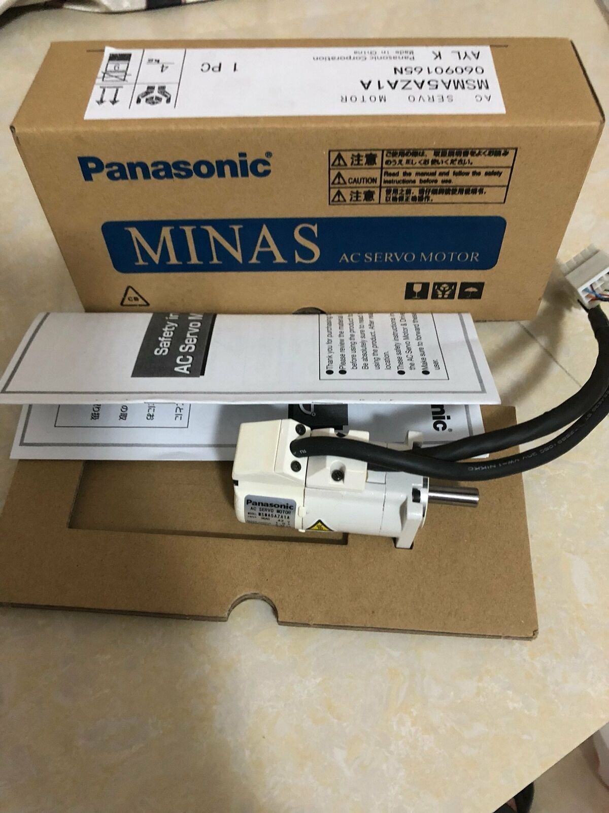 Panasonic AC Servo Motor MSMA5AZA1A In Stock - PANASONIC