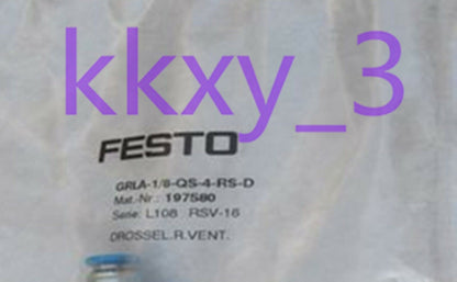 FESTO Gas Fitting GRLA-1/8-QS-4 - FESTO
