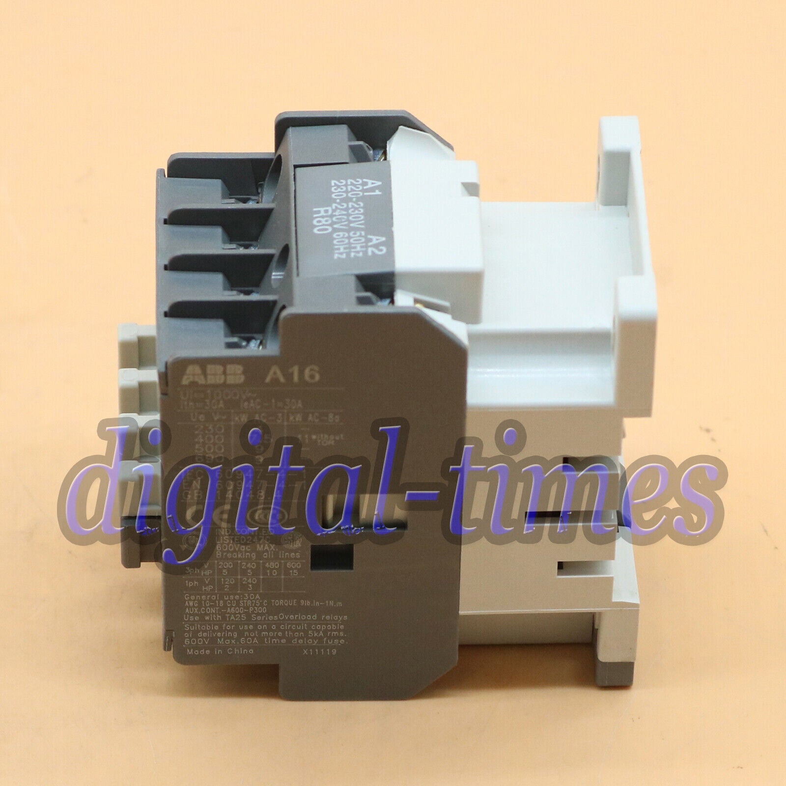 new ABB A16-30-01 AC220V AC contactor - ABB