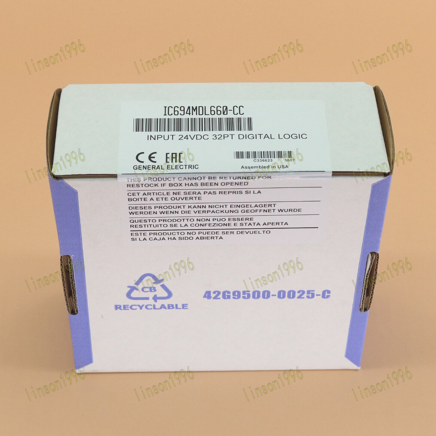 GE Fanuc Input module IC694MDL660-CC 1 year - GE FANUC