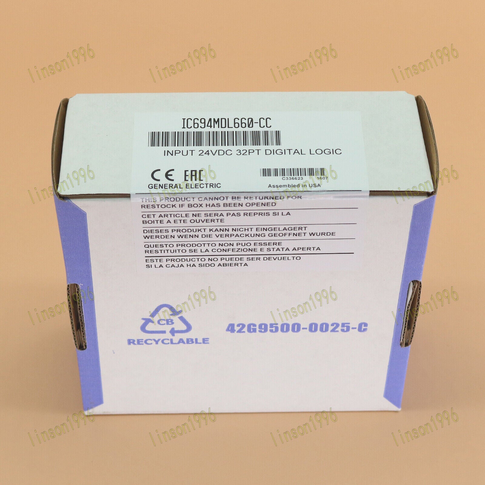 GE Fanuc Input module IC694MDL660-CC 1 year - GE FANUC