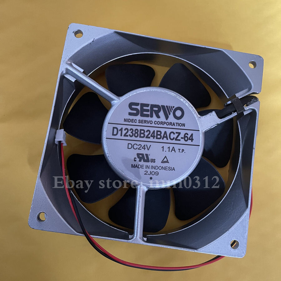 SERVO D1238B24BACZ-64 24V 1.1A 12CM aluminum frame inverter cooling fan