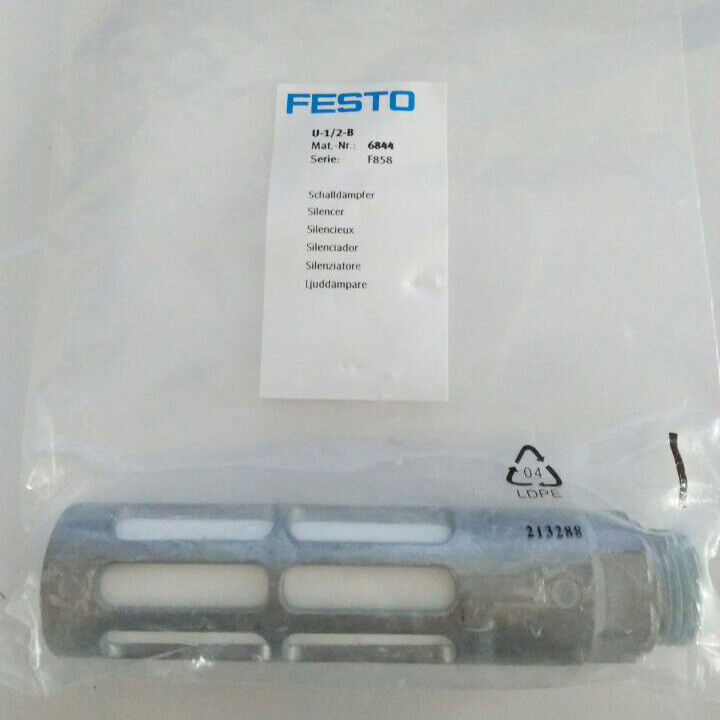 Festo Silencer U-1/2-B 6844 Unique Piece - FESTO