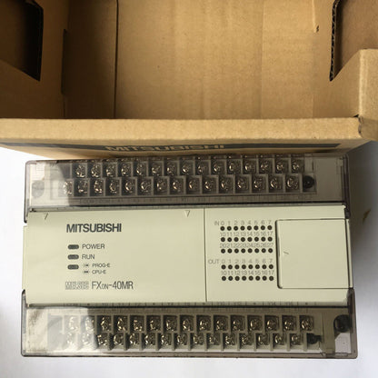 Used Mitsubishi FX0N-40MR PLC Tested in Good Condition - MITSUBISHI