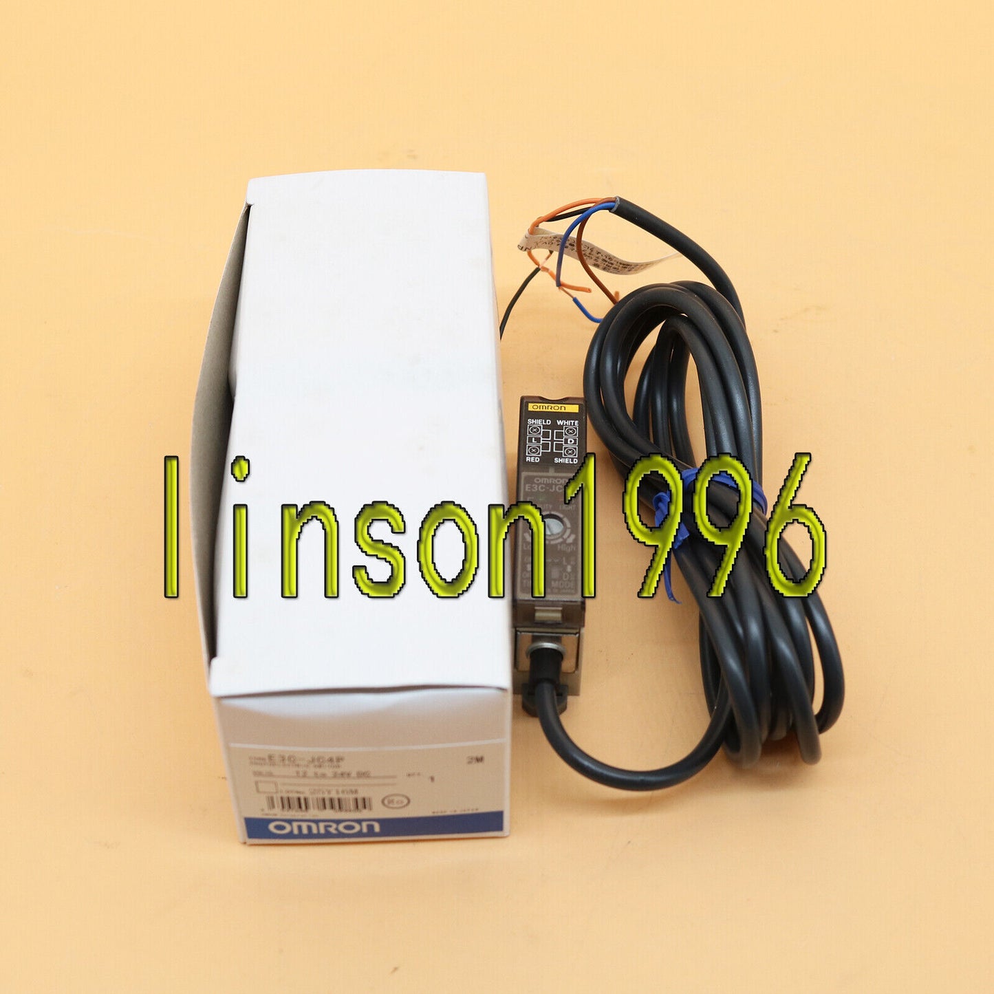 Omron Photoelectric Sensor E3C-JC4P - OMRON