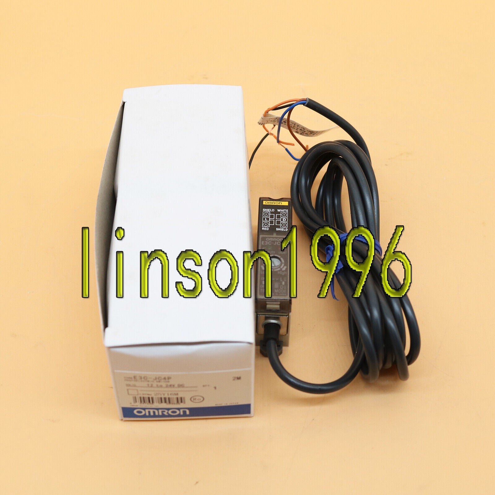 Omron Photoelectric Sensor E3C-JC4P - OMRON