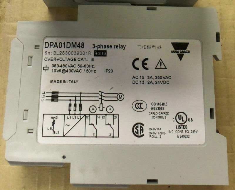New 1 Pc DPA01DM48 Relay Product - CARLO GAVAZZI
