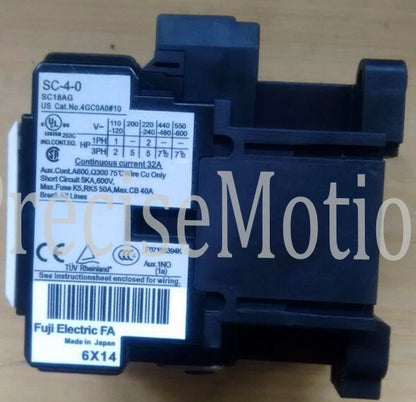1PCS Fuji SC-4-0 220VAC Contactor free shipping