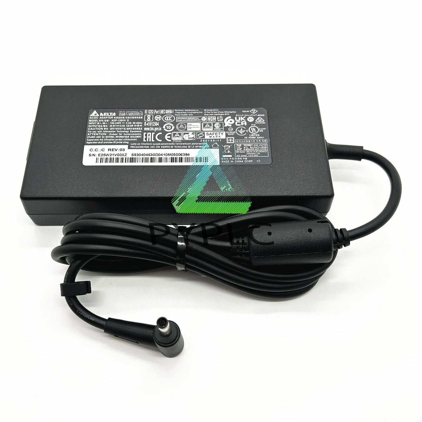 1X 20V 6A 120W Adapter MSI GF63 Thin 11SC-430CA ADP-120VH D AC Power Charger