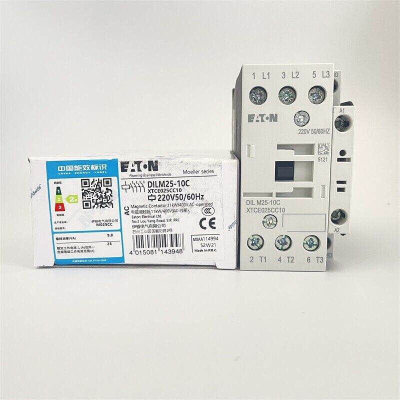Eaton Contactor DILM25-10C AC220V - EATON