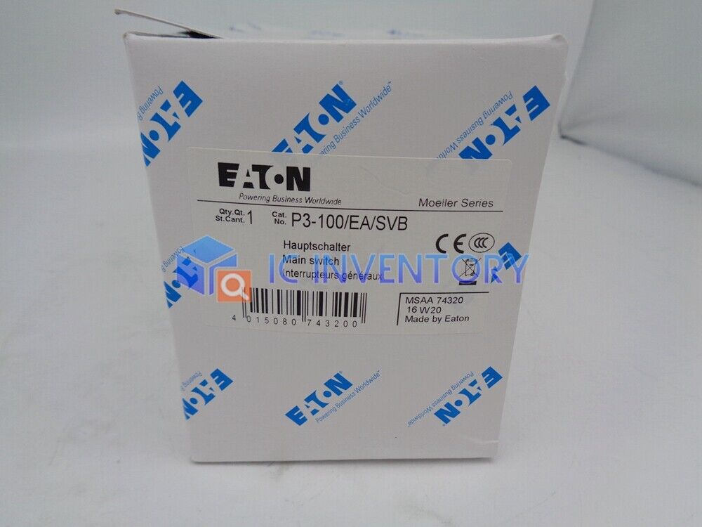 new 1PCS EATON MOLELLER P3-100/EA/SVB - EATON MOLELLER