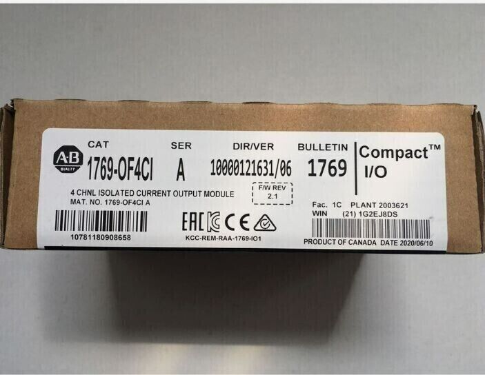 CompactLogix 4Pt Current Module 1769OF4CI - COMPACTLOGIX