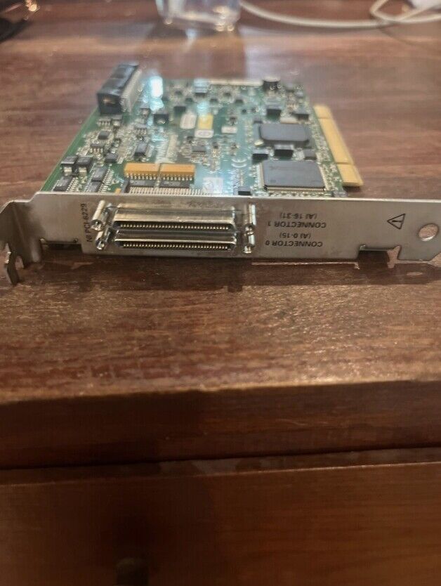 National Instruments Used PCI-6229 NI Multifunction DAQ: TESTED AND PASSING QUALITY - NATIONAL INSTRUMENTS