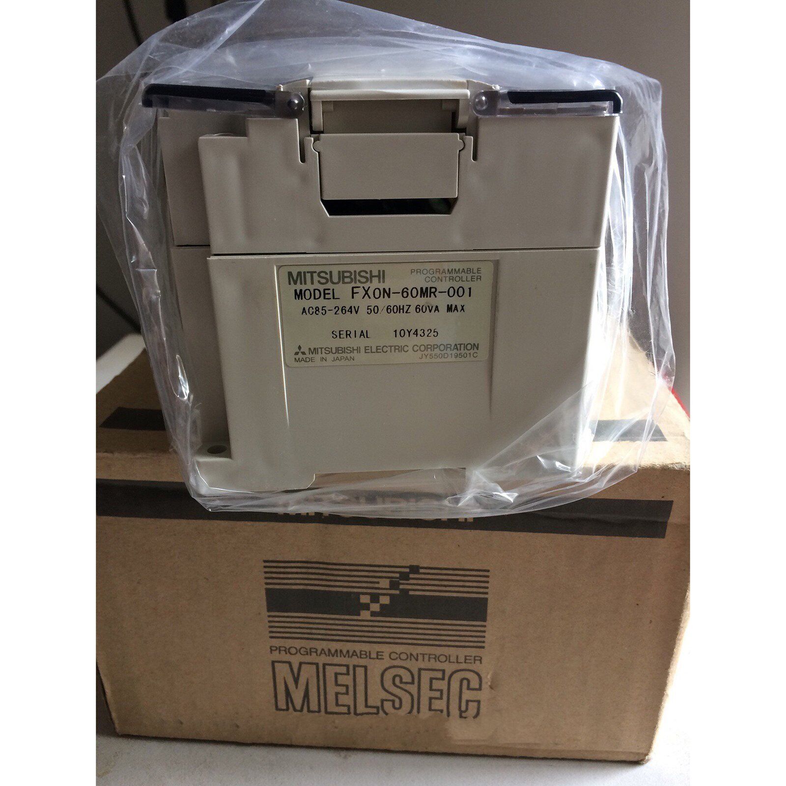 1PC Mitsubishi FX0N-60MR-001 Programming Controller - MITSUBISHI