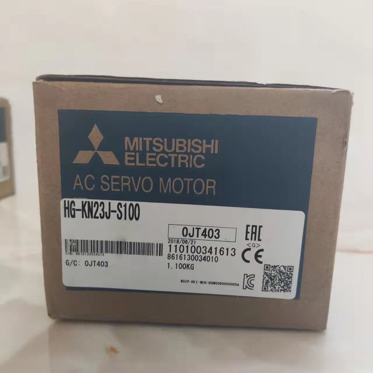 Mitsubishi HG-KN23J-S100 AC Servo Motor Fast Ship - MITSUBISHI