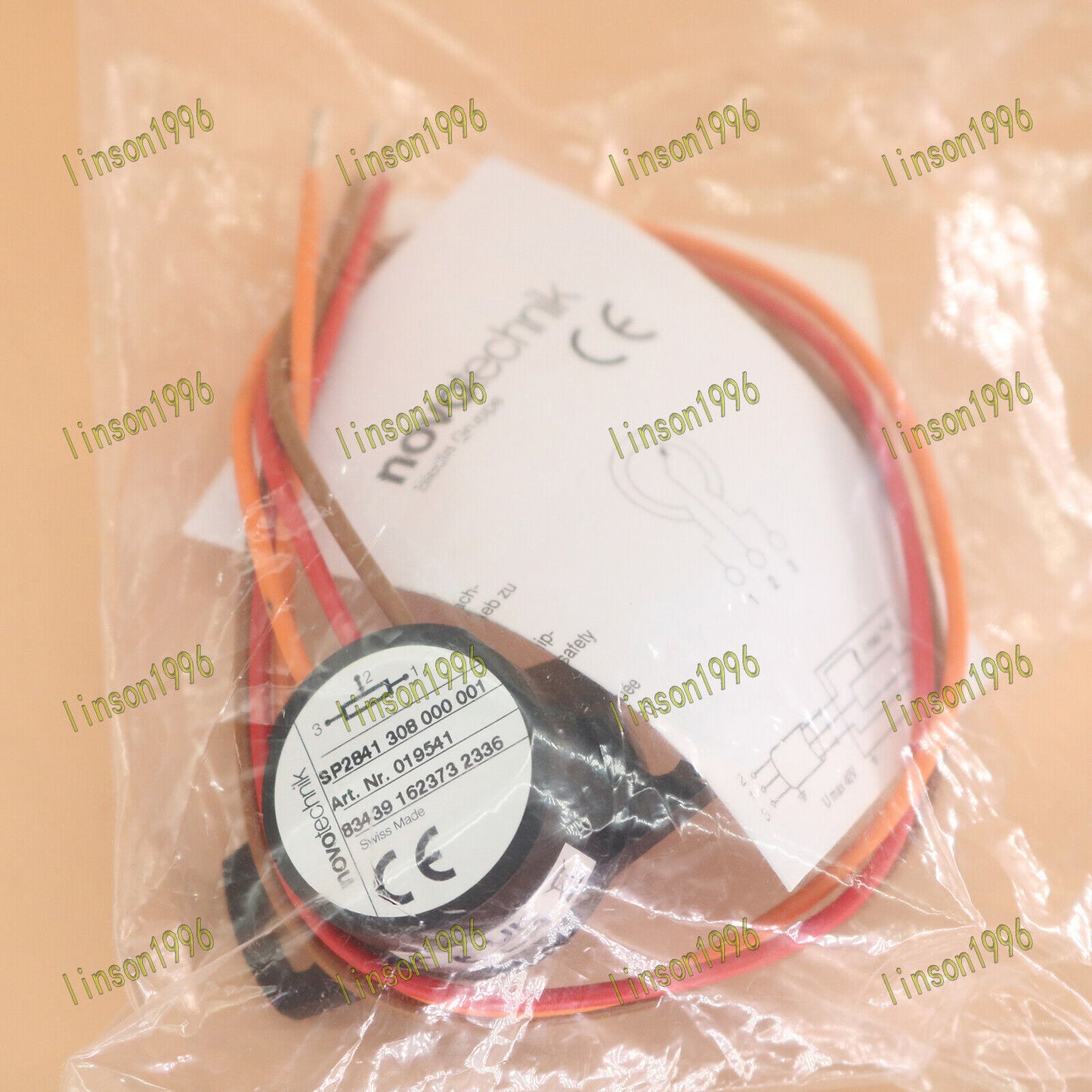 SP2841-308-000-001 Novotechnik Angle Sensor Ship - NOVOTECHNIK
