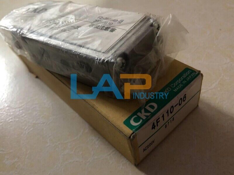 CKD Solenoid Valve 4F110-06 AC220V - 1PCS New Replacement - CKD