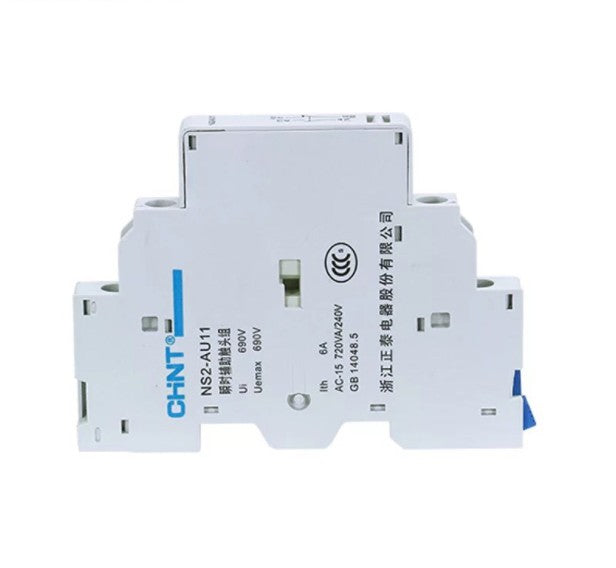 10PCS  Chint NS2-AU11 NS2AU11 Auxiliary Contacts 1NO+1NC