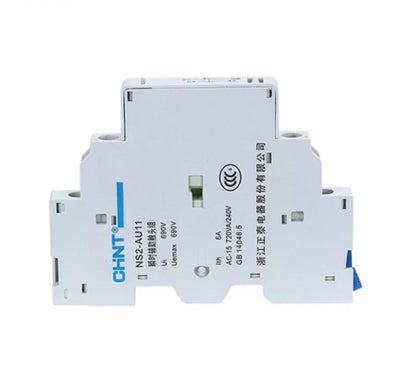 10PCS  Chint NS2-AU11 NS2AU11 Auxiliary Contacts 1NO+1NC