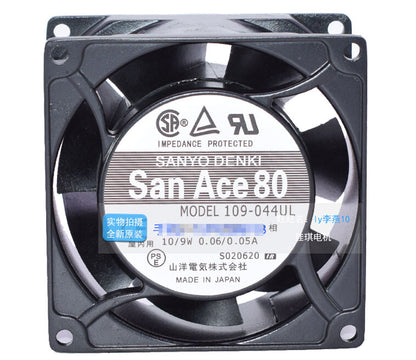1pcs Sanyo 109-044UL 80 * 80 * 42MM 230V 10 / 9W cabinet cooling fan