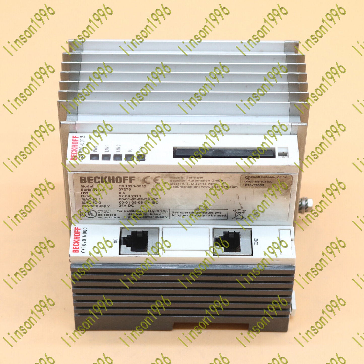 used One BECKHOFF CX1020-0012 Module - BECKHOFF